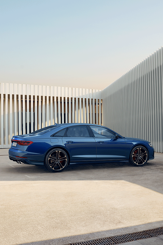 Audi S8 Side View