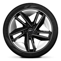 21" alloy wheels in 5-spoke concave module design in black